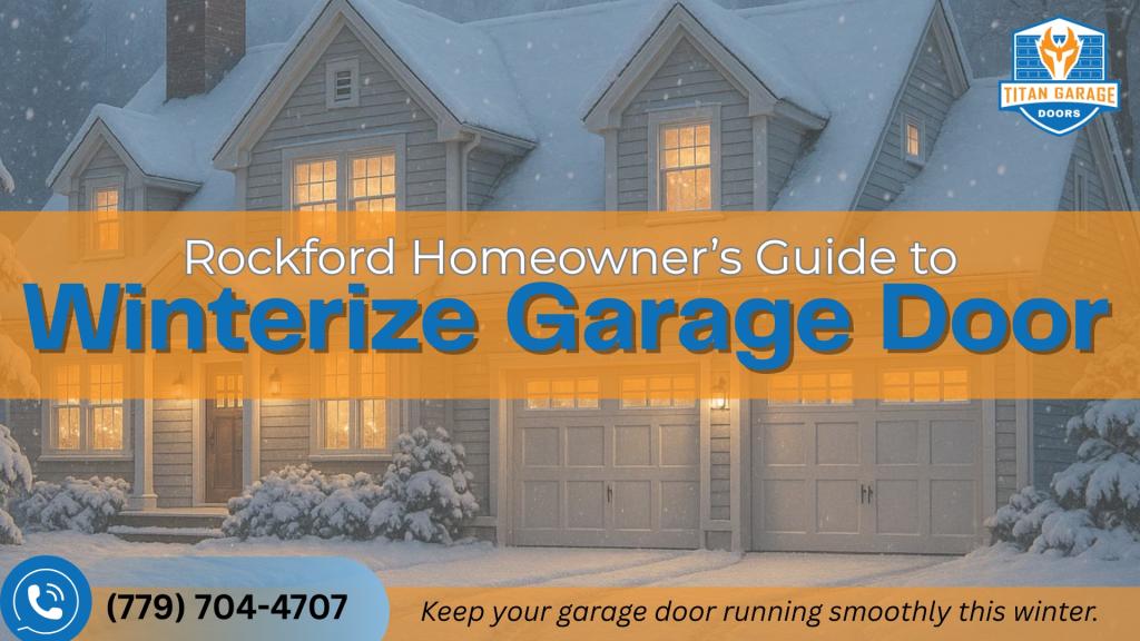 Rockford Homeowner’s Guide to Winterize Garage Door
