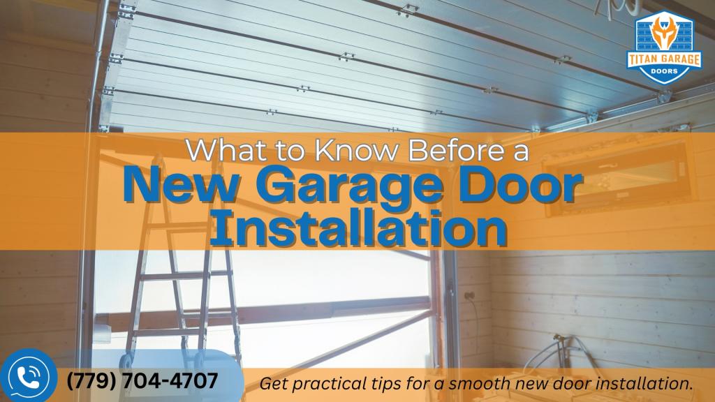 What to Know Before a New Garage Door Installation