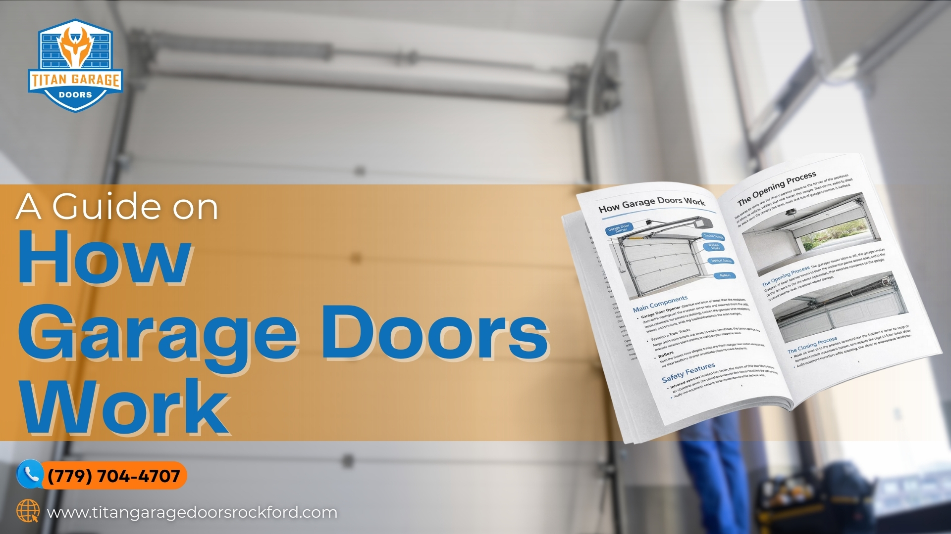 An overview of how garage door works with all its parts and features