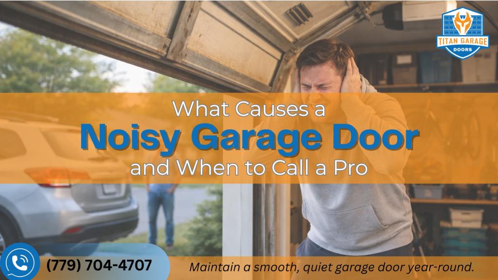What Causes a Noisy Garage Door and When to Call a Pro A homeowner’s guide to resolving a noisy garage door issue